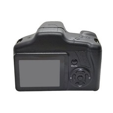 Zhijing 디지털 SLR 카메라 16MP HD 1080P 비디오 캠코더 2.4 ''핸드 헬드 16X 줌 DV 지원 TV 출력(Black)