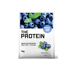 자프로 프로틴 1kg 블루베리맛 유청 단백질 비타민 11종 함유, 1개