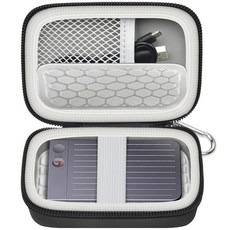 Againmore Plaud Note/Plaud Note Pro AI 음성 녹음기와 호환되는 여행용 휴대용 케이스 디지털 녹음기용 하드 보관 가방 메시 포켓 및 소프트 패드, Againmore Plaud Note/Plaud Not