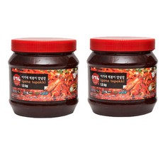 이가네 떡볶이 양념장 1+1 (오리지널 1.5kg + 블랙라벨 1.5kg) (Araium)
