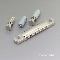 Gotoh 輕量化鋁合金拉弦板 GE101A-T, GE-101A N 鎳銀色 平面立柱, 1個