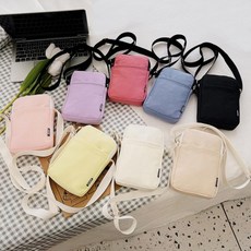 크로스백 미니 가방 핸드폰 여행 심플 데일리