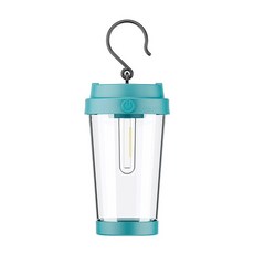 야외용 감성 조명 야외 전구 텀플러 캠핑 LED 랜턴, 블루 그린 LED, 1개