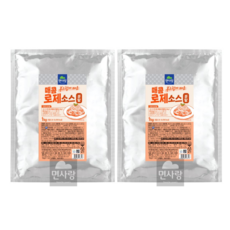 면사랑 실온 매콤로제분말소스/ 부드럽게 매운, 2개, 1kg