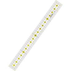 KEARING 아크릴 퀼팅자 KEARING 논슬립 자 메트릭 퀼팅 룰러 아크릴 재단 룰러 선명 눈금 재봉자 천 재단 정밀 자 패치워크 자 퀼팅 템플릿 제작 도구 DI, 1개, KPR20