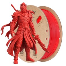 Creality 크리알리티 Hyper PLA 필라멘트 고속 프린팅 3D 프린터 고속 필라멘트 1KG, Hyper PLA 붉은색