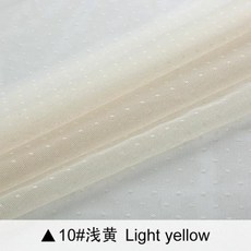 패브릭원단 원피스 귀여운 도트 레이스 메쉬 자카드 원단 얇은 명주 그물 1m 모기장 패치워크 바느질 D, 10, 1개