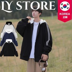 LY store 連帽外套 大學T 開衫衛衣 男生外套 寬鬆刷毛連帽外套 拉鏈外套