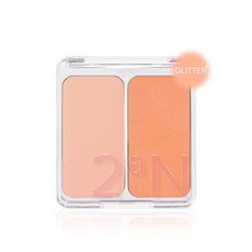 투에이엔 듀얼 치크 9g, 12호 오렌지플레어, 1개