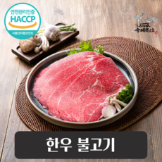 [승혜축산] 한우 목등심 설도 300g 불고기 샤브샤브용 1등급이상, 목등심300g(불고기용), 1개