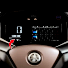 2026 엑스맥스300 TFT 계기판 필름 (25년식-26년식) XMAX300 튜닝용품 스크래치 보호 기스방지 TUNE, 투명, 1개