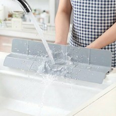 루킨룩 싱크대 물막이 처마형, 1개, 그레이