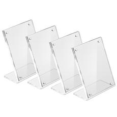 티알비 아크릴 스탠드 꽂이, 1세트, 세로형 A6(4개입)