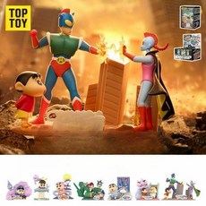 TOP TOY 공식 크레용 신짱 영화 장면 시리즈 피규어 6종모음(시크릿 랜덤)