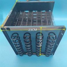 열교환기 판형 판형열교환기 에어컨실링팬 환풍기배관 배관용, 1개, 빵 8단