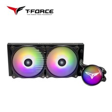 TEAM T-FORCE SIREN GD240E ARGB 一體式水冷, 1個, 黑色
