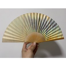 精品摺扇 流光溢彩扇子, 如圖所示, 1個