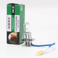 타로시 남영 자동차전구 전조등 헤드램프, 1개, H3