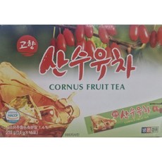 고향 산수유차 산수유 추출 농축 전통차, 14g, 15개입, 1개