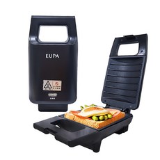 優柏EUPA 古巴三明治機/厚燒熱壓三明治機TSK-2056，快速加熱、不沾塗層、多功能用途，輕鬆製作美味三明治, TSK-2056