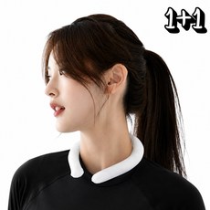 나쥬랑 아이스 넥쿨러 쿨 스카프, 2개, 화이트 2개, 화이트