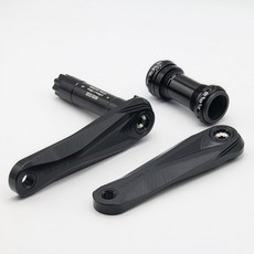 EVOSID 산악 자전거 크랭크셋 DUB 38T 마운트 AM 32 160MM 3네일즈 MTB 엔듀로 36 다이렉트 XC 체인링 DH용 29MM 34 크랭크, 165mm, Bla Crank BB