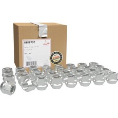 휠 액세서리 부품 32개 M14 x 2 14 x 2 스레드 벌지 도토리 1.90 롱 러그 너트 크롬 34 19mm 헥스 2000-02 포드 익스커션 1999-2003 F250, M14 x 2.0, 3/4 Hex Open, Chrome