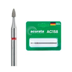 AC158 아큐라타 다이아 네일 드릴 비트 사이드 각질제거용, 1개