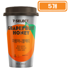 PB)자몽허니블랙티320ml, 5개, 320ml