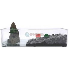 자갈 모형 해수면 상승 실험 키트 지구온난화 1인용 실험키트 과학놀이 과학실험키트, 단품