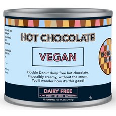 빵집 베이커리 더블 도넛 커피 클래식 벌크 핫 초콜릿 믹스 풍부 코코아 12온스 깡통 파우더