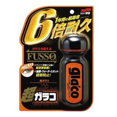 SOFT99 C236 超級免雨刷玻璃精 氟素玻璃驅水劑，持久清晰視野，提升雨天行車安全, 1個