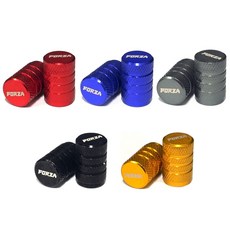 알테쉬 혼다 포르자 타이어 알루미늄 밸브캡 마개 호환, 1세트, 블루