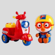 스쿠터 뽀로로 모형 오토바이 장난감 어린이, 본상품
