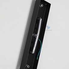 웻디어 팬던트 후렌지 3등 소 400x80x20 블랙 조명부품