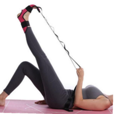 운동 밴드 종아리 다리 뻐근한 셀프 다리스트레칭 늘리기 59000EA 1EA, 다리스트레칭밴드블랙