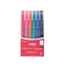 파이롯트 파이롯트 프릭션 파인라이너 6색 (SFFL-72F-6C), 단품