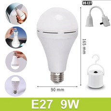 호환 E14 E27 B22 LED 램프 전구 에너지 절약 UFO 밝은 가정용 조명 15W 100wSMD, 03 White lamp body, 09 40W