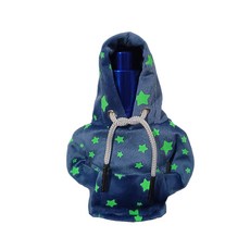 플루코 야광별 기어커버 후드티 자동차 기어봉, 1개, 블루