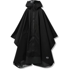 Kiu 登山連帽雨衣, 黑色, 1個