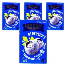 London Fruit & Herb 블루베리티, 4개, 2g, 20개입