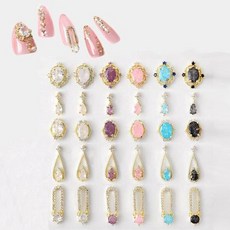 네일아트 명품 쥬얼리 럭셔리 지르콘파츠 30종 W9B57A5, 지르콘파츠-92_W9B57A5