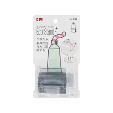 KM 牙膏夾 擠壓器, 1個, 單入立式(小號) 透明灰, 透明灰