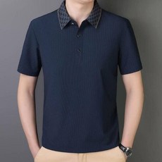 polo衫男大尺碼涼感衣高爾夫球衫短袖上衣吸濕排汗衣運動短版上衣夏天寬鬆男生薄冰絲短袖T恤登山透氣速乾衣羽球衣跑步健身衣