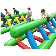 에어바운스 게임 놀이 야외 경기 체육 사다리 운동회 야유회, 이중 캡슐화 삼각형 사다리 3m