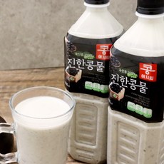 (여름별미강추!!) 국산콩으로 직접 갈아 만든 콩아저씨 서리태 콩물, 1개, 1L