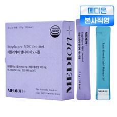 메디온 서플리케어 엠디씨 이노시톨 30포+밸런스젤 사쉐 5ml 세트 Non-GMO 식물유래 미오이노시톨 엽산 비타민 B1 마그네슘, 6박스, 30회분