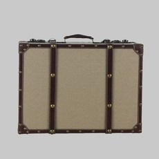 레트로 보물상자 보관함 수납함 정리함 소형 빈티지 보관, D. 리넨, A. 미니12인치