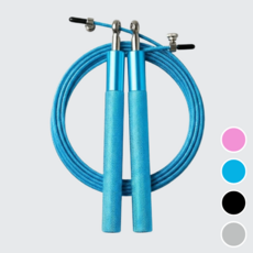 레마르 저소음 베어링 와이어 줄넘기, 1개, 블루