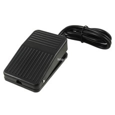산업용 풋스위치 순간복귀 발판스위치 TFS-1 250V10A 발판페달, 1개, 1m 전선, 1cm